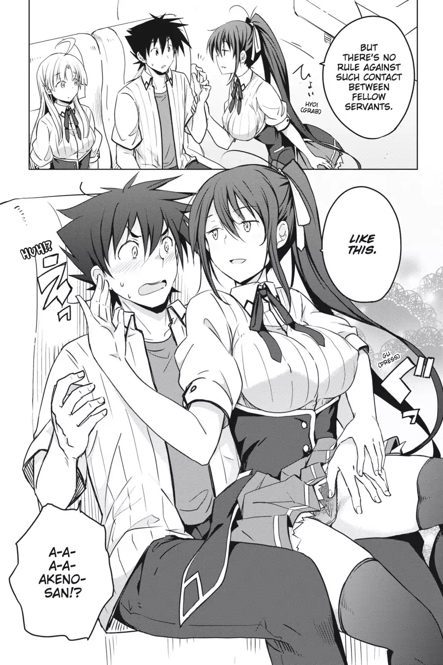 High-School DxD Chapter 52 page 15 - Chapter 52: Off To The Devil Realm!!
