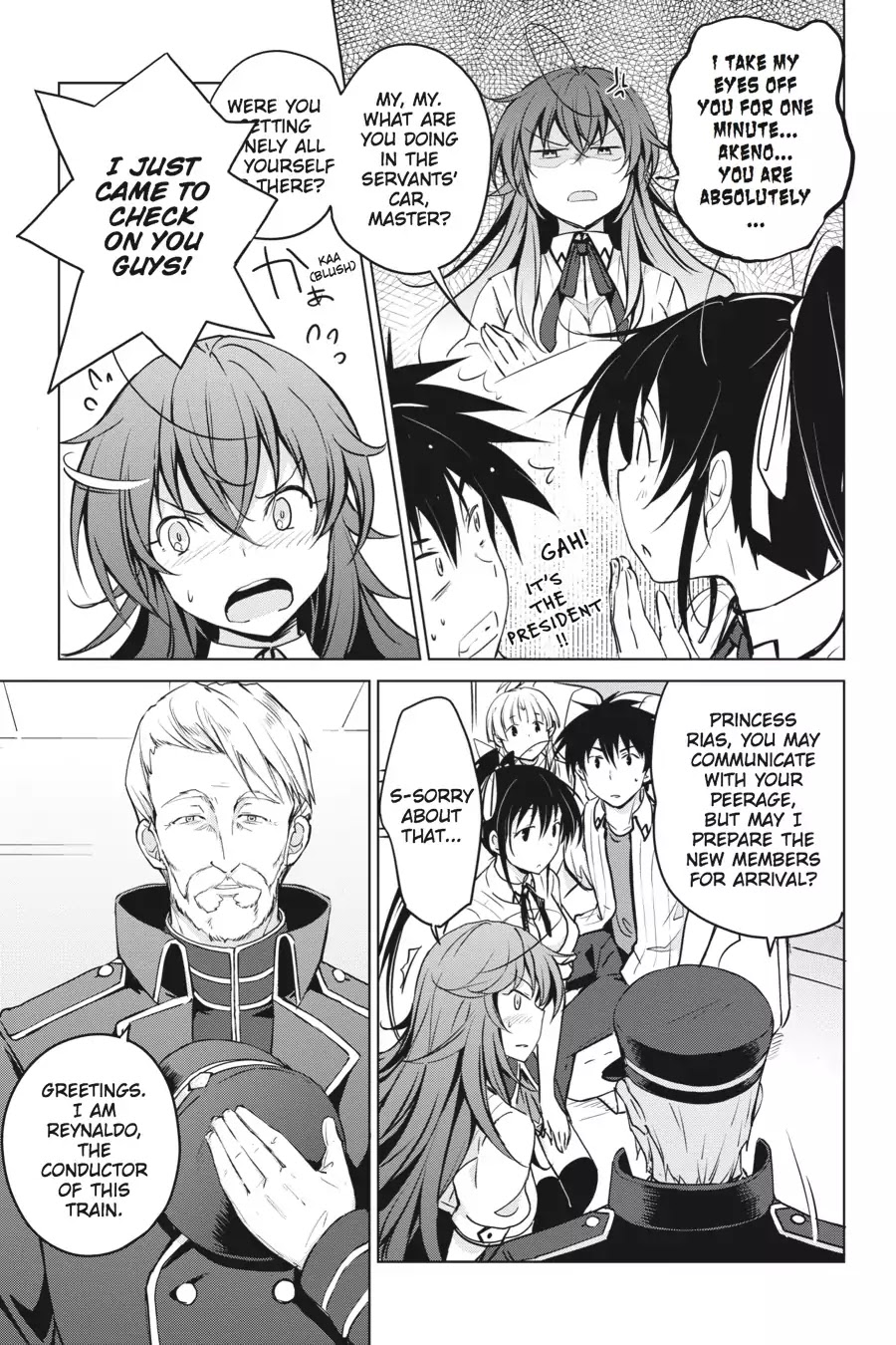 High-School DxD Chapter 52 page 17 - Chapter 52: Off To The Devil Realm!!