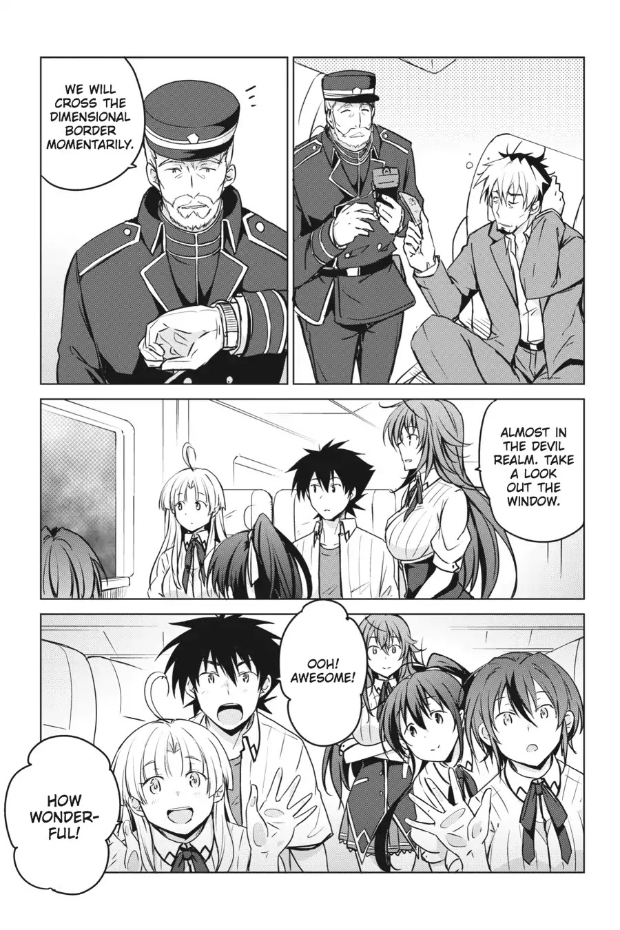 High-School DxD Chapter 52 page 19 - Chapter 52: Off To The Devil Realm!!