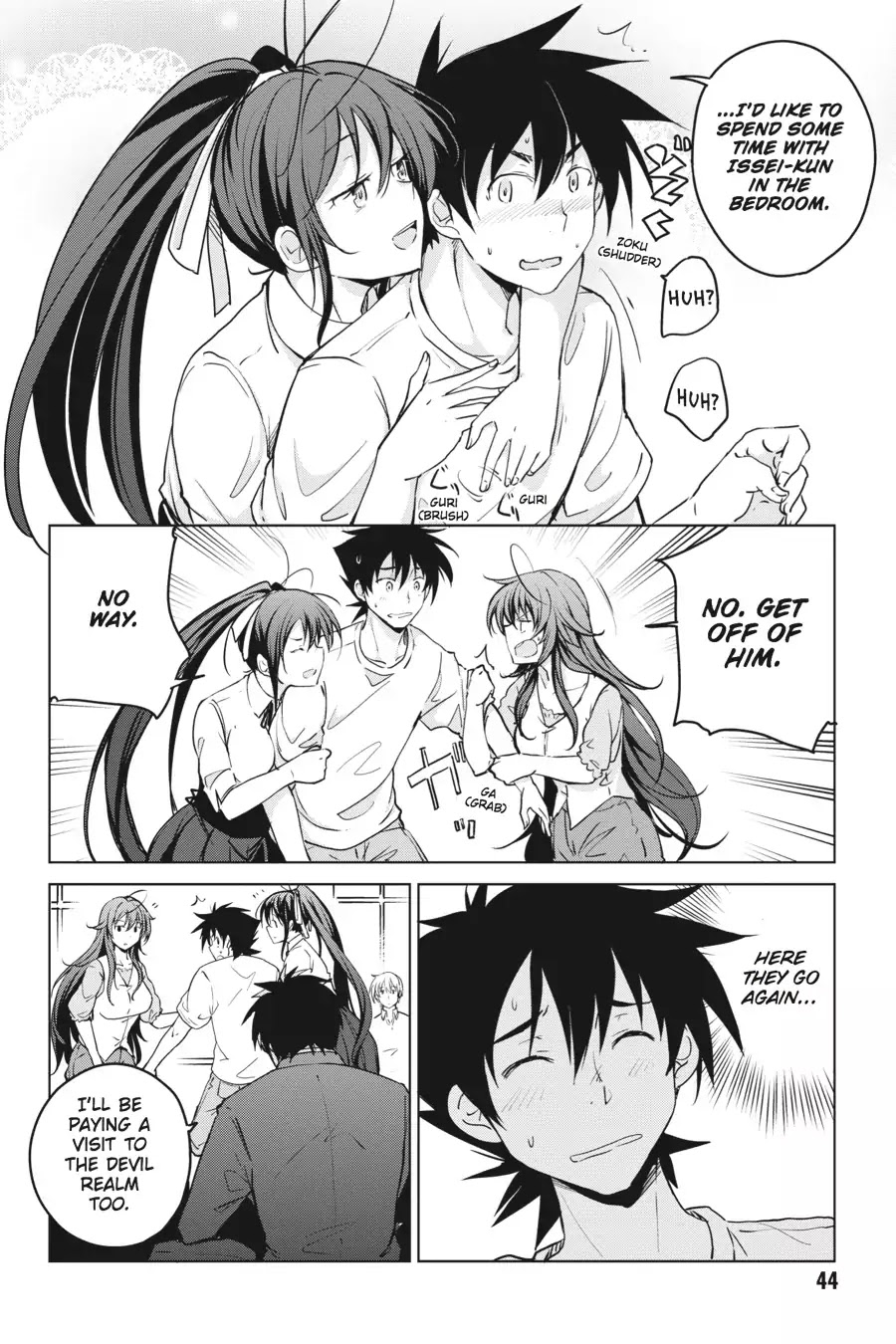 High-School DxD Chapter 52 page 8 - Chapter 52: Off To The Devil Realm!!