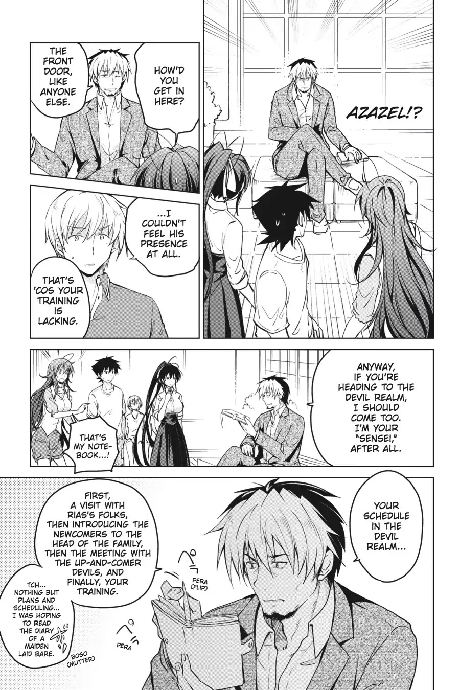 High-School DxD Chapter 52 page 9 - Chapter 52: Off To The Devil Realm!!