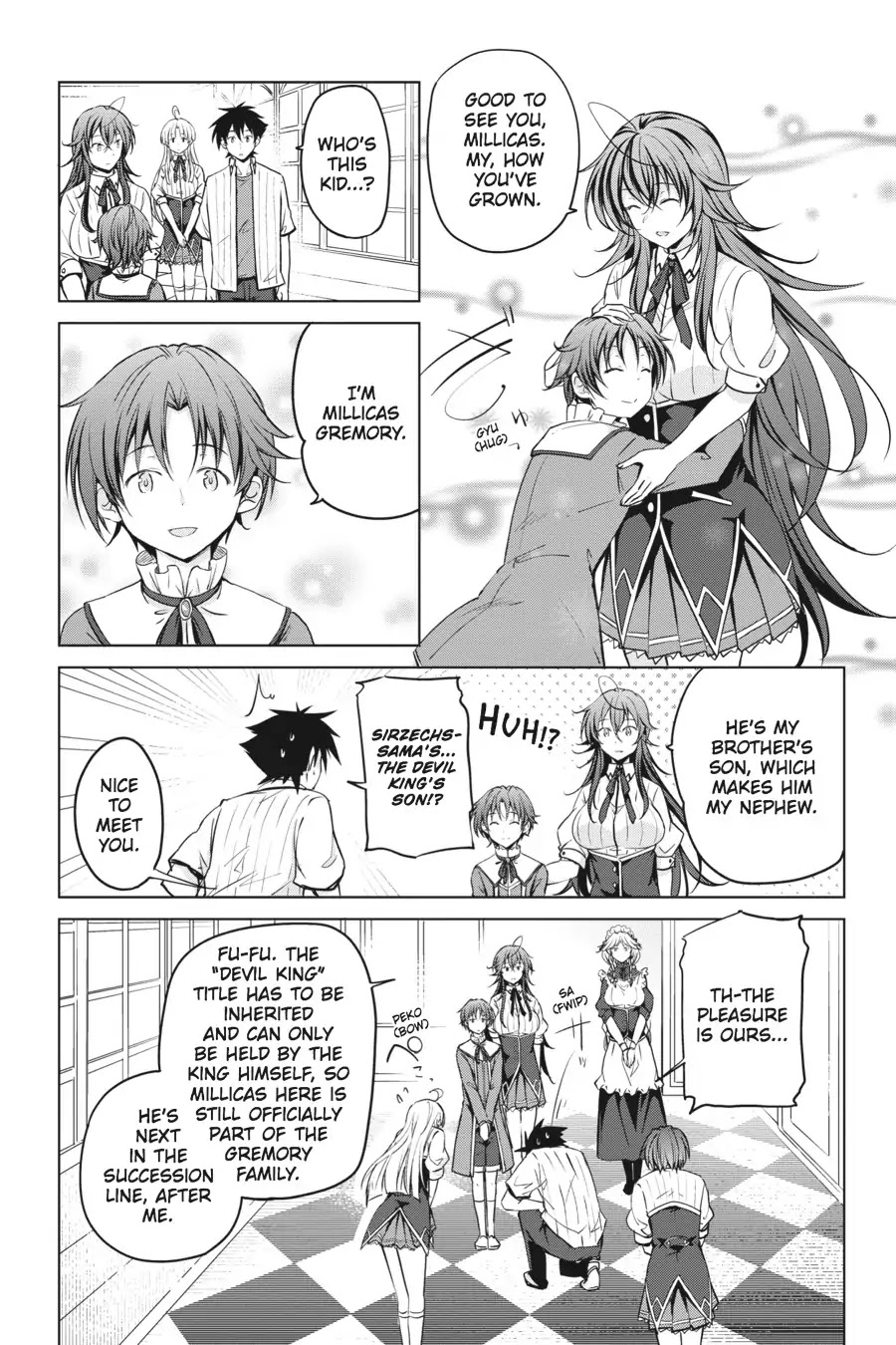 High-School DxD Chapter 53 page 3 - Chapter 53: Uncharted Territory!? The Gremory Residence!!