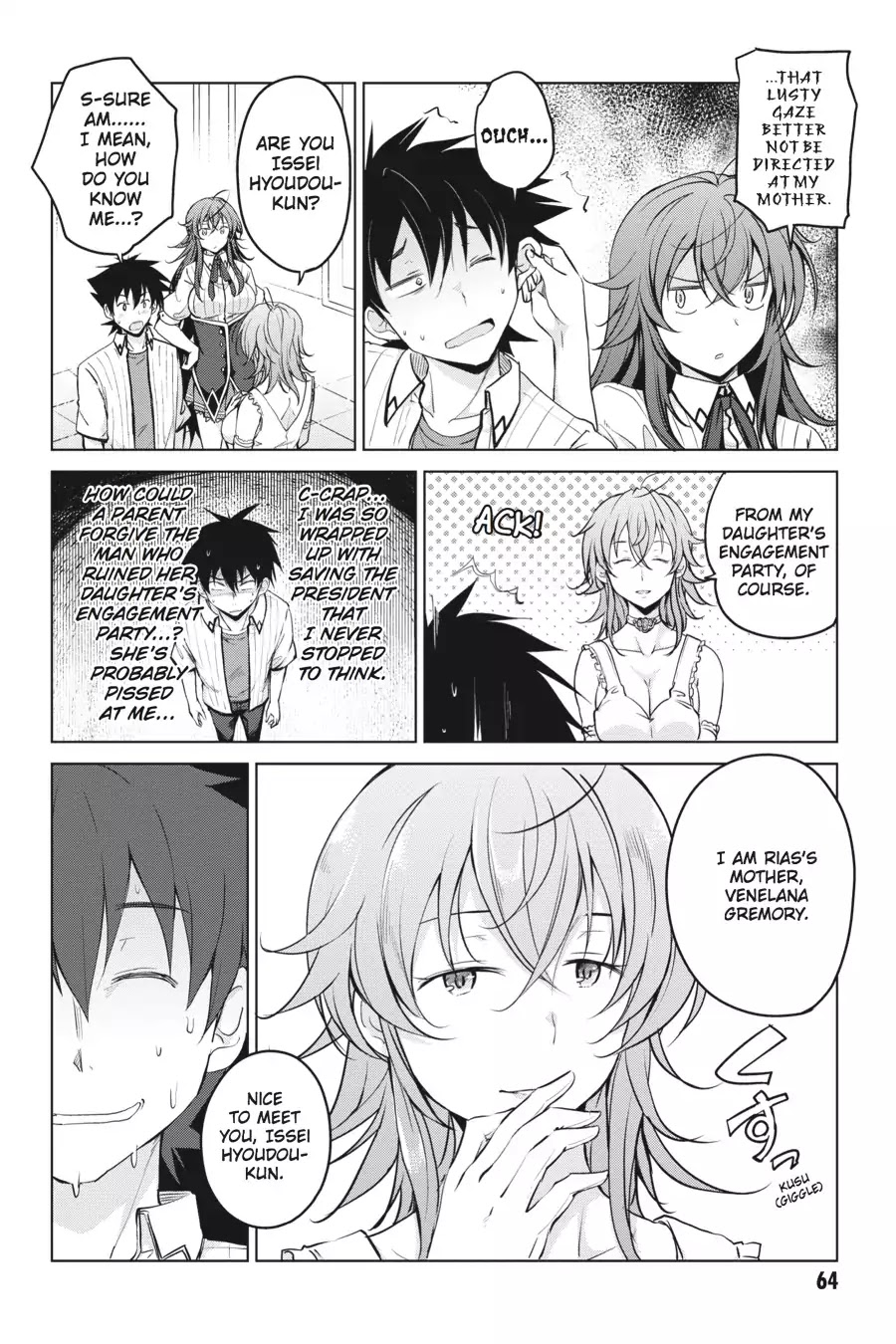 High-School DxD Chapter 53 page 6 - Chapter 53: Uncharted Territory!? The Gremory Residence!!
