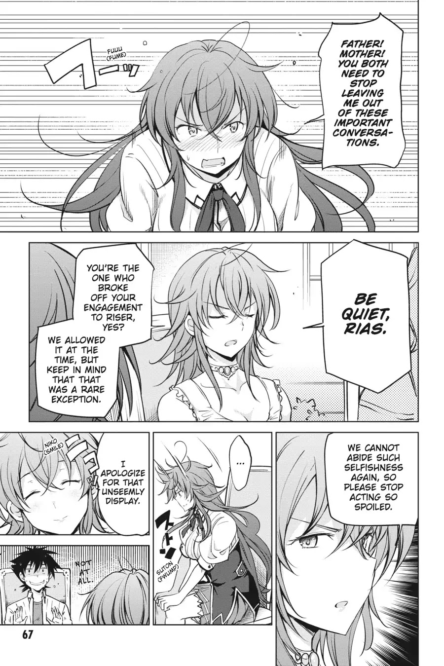 High-School DxD Chapter 53 page 9 - Chapter 53: Uncharted Territory!? The Gremory Residence!!