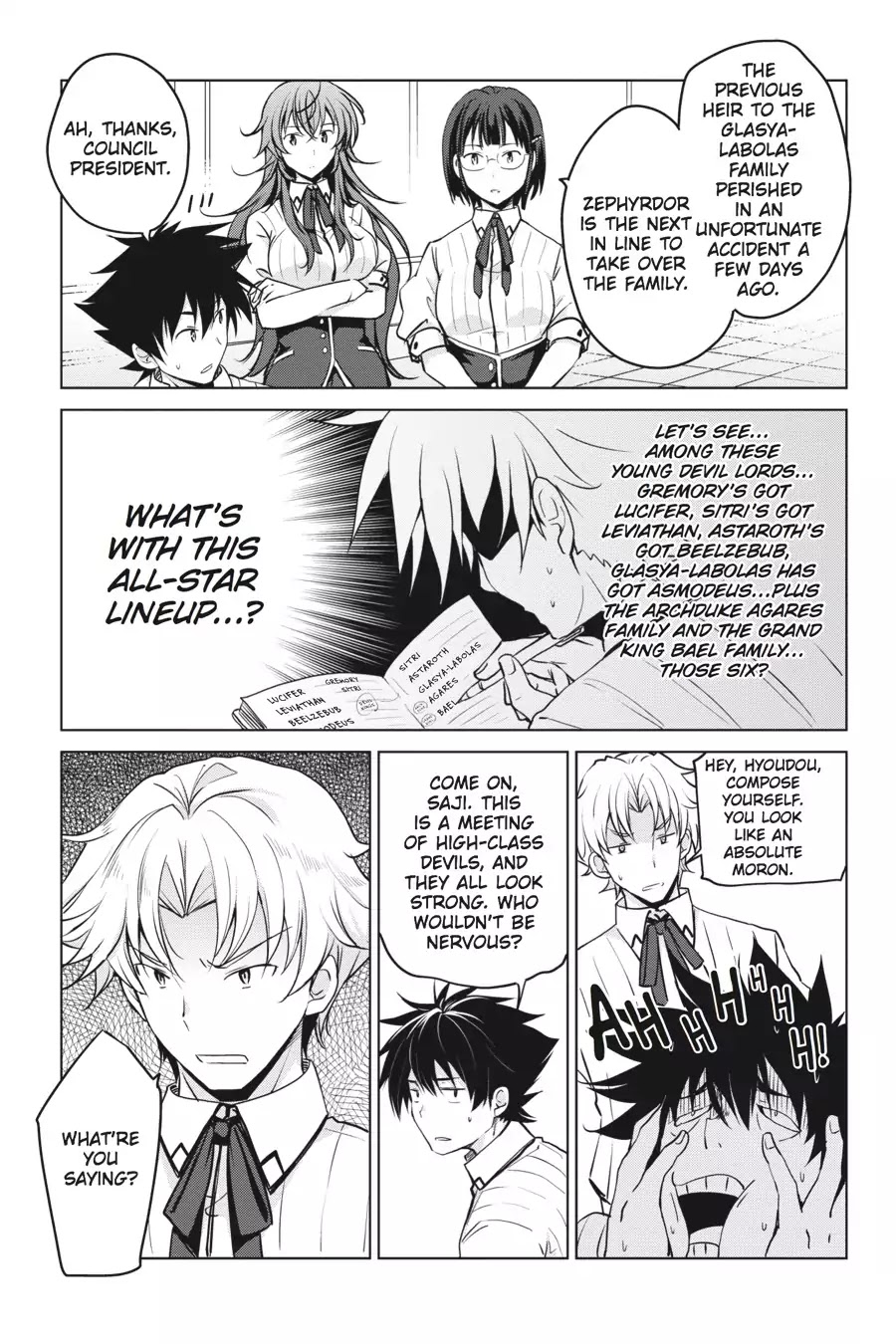 High-School DxD Chapter 54 page 11 - Chapter 54: Young Devils, Assemble!
