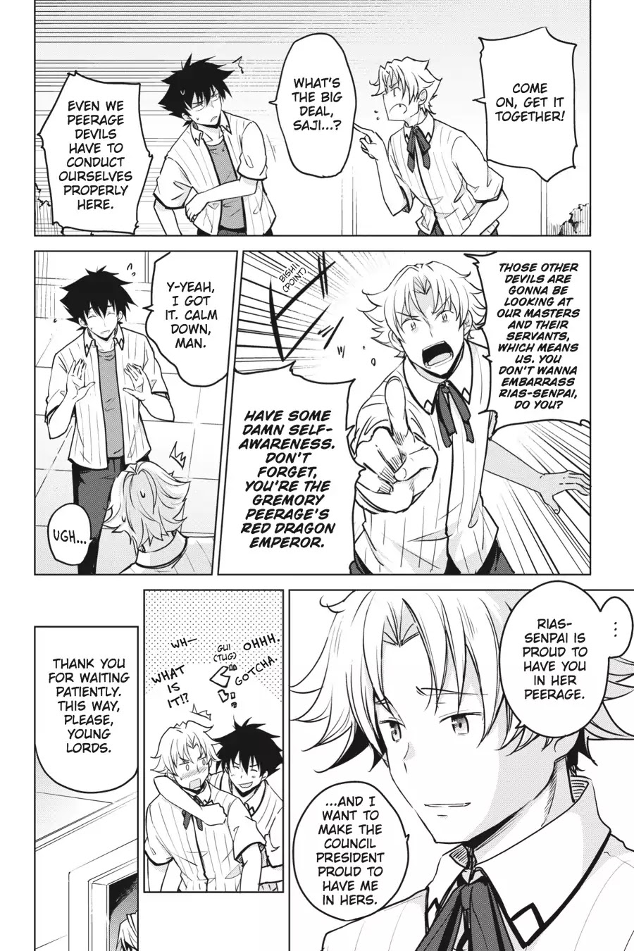 High-School DxD Chapter 54 page 12 - Chapter 54: Young Devils, Assemble!