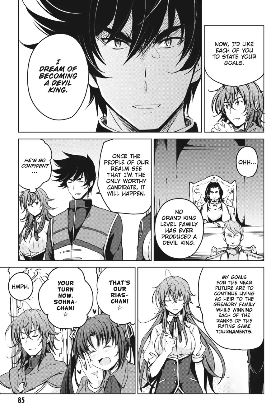 High-School DxD Chapter 54 page 15 - Chapter 54: Young Devils, Assemble!