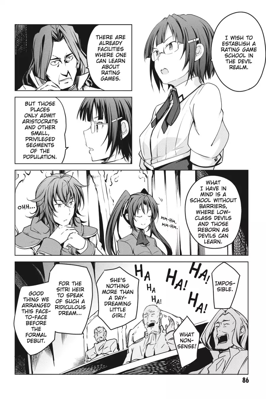 High-School DxD Chapter 54 page 16 - Chapter 54: Young Devils, Assemble!