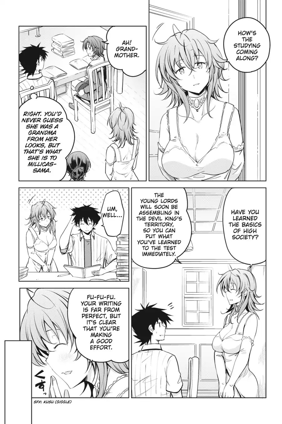 High-School DxD Chapter 54 page 3 - Chapter 54: Young Devils, Assemble!