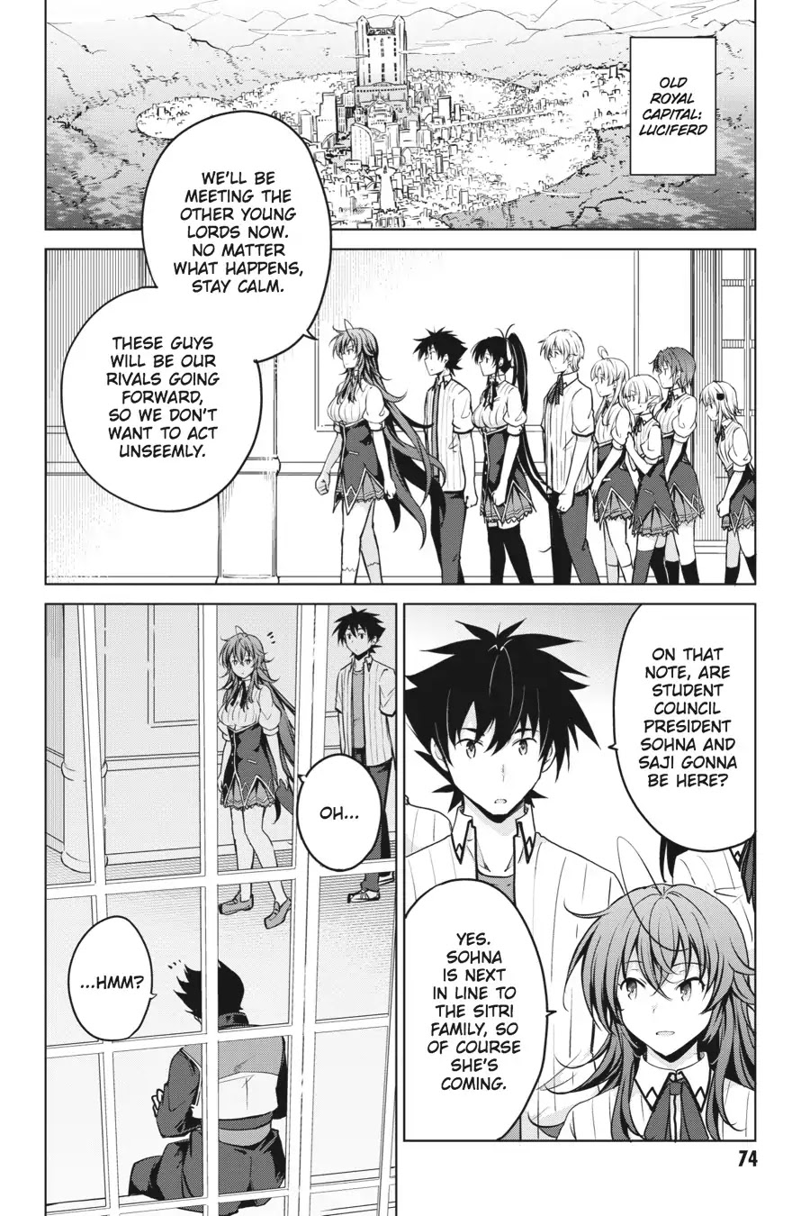 High-School DxD Chapter 54 page 4 - Chapter 54: Young Devils, Assemble!
