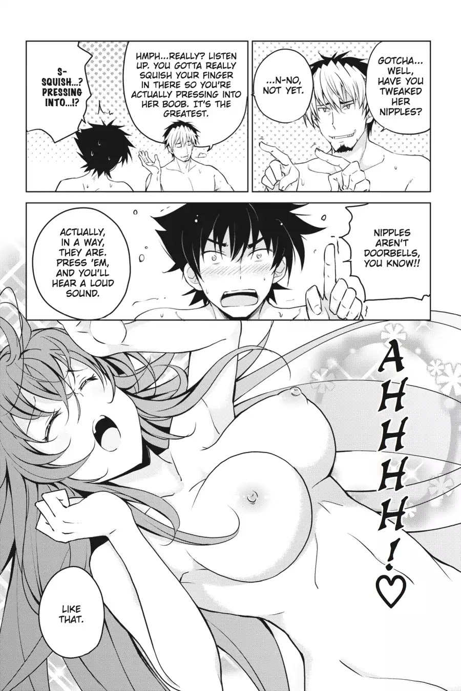 High-School DxD Chapter 55 page 6 - Chapter 55: Paradise!? The Knockout "Sandwich"!