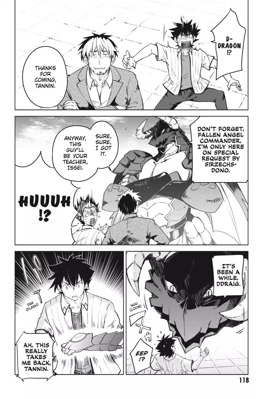 High-School DxD Chapter 56 page 12 - Chapter 56: A Surprising "Sensei" Appears!
