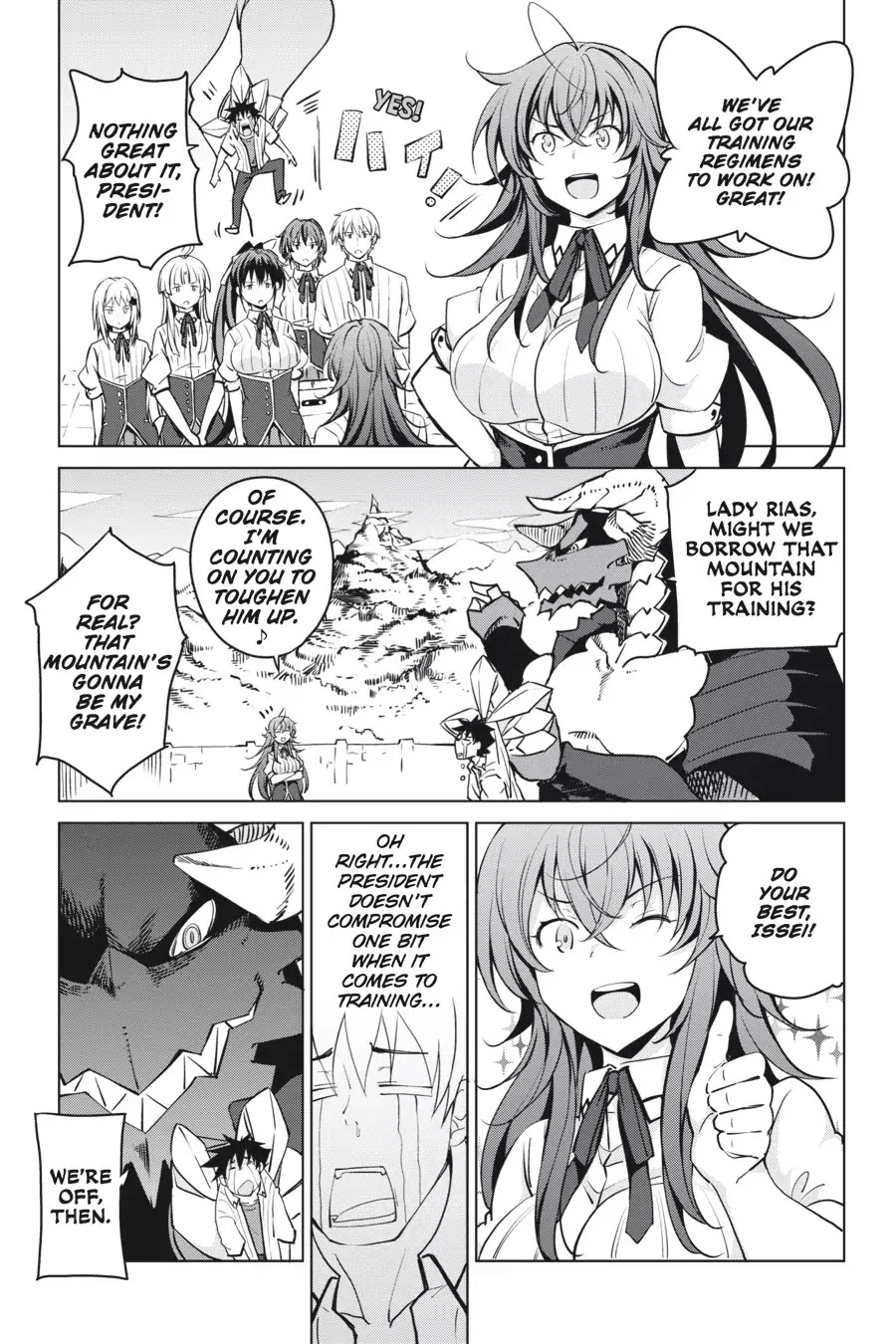 High-School DxD Chapter 56 page 15 - Chapter 56: A Surprising "Sensei" Appears!