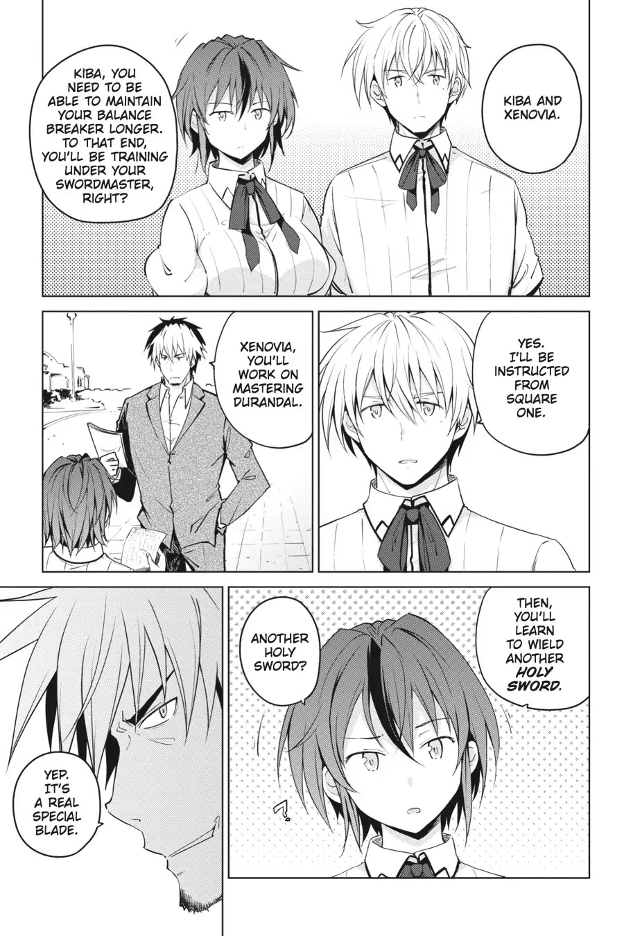 High-School DxD Chapter 56 page 5 - Chapter 56: A Surprising "Sensei" Appears!