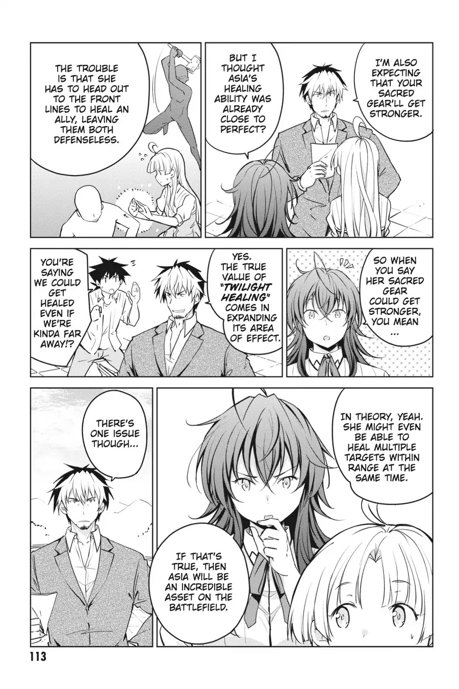High-School DxD Chapter 56 page 7 - Chapter 56: A Surprising "Sensei" Appears!
