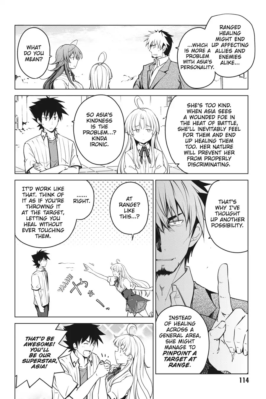 High-School DxD Chapter 56 page 8 - Chapter 56: A Surprising "Sensei" Appears!