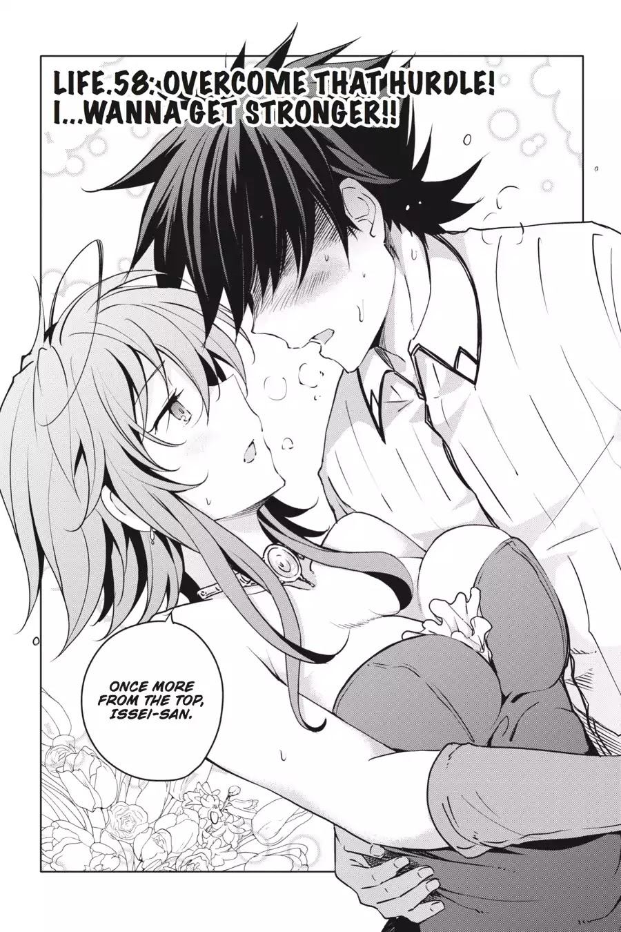 High-School DxD Chapter 58 page 1 - Chapter 58: Overcome That Hurdle! I... Wanna Get Stronger!!
