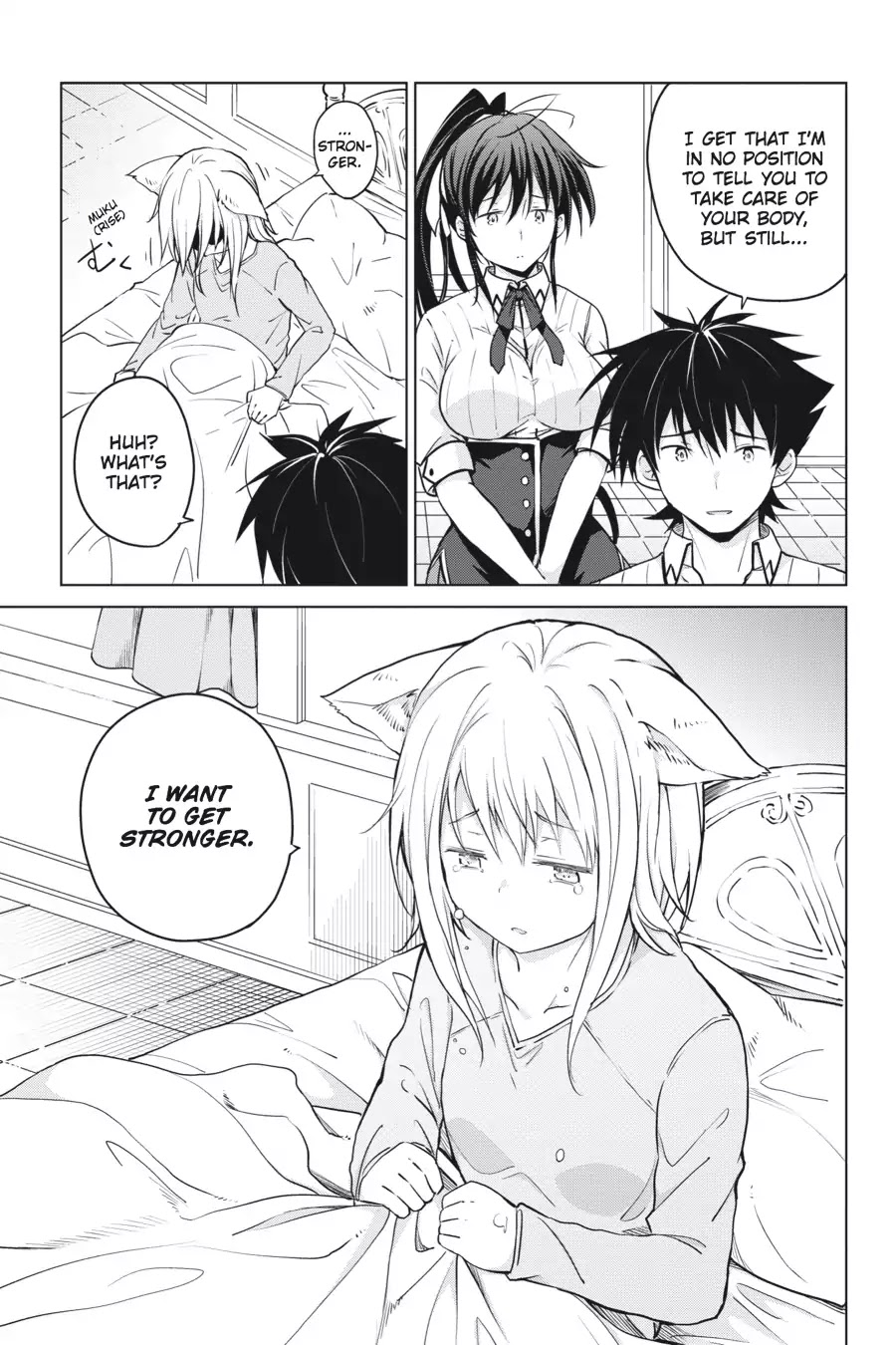 High-School DxD Chapter 58 page 13 - Chapter 58: Overcome That Hurdle! I... Wanna Get Stronger!!