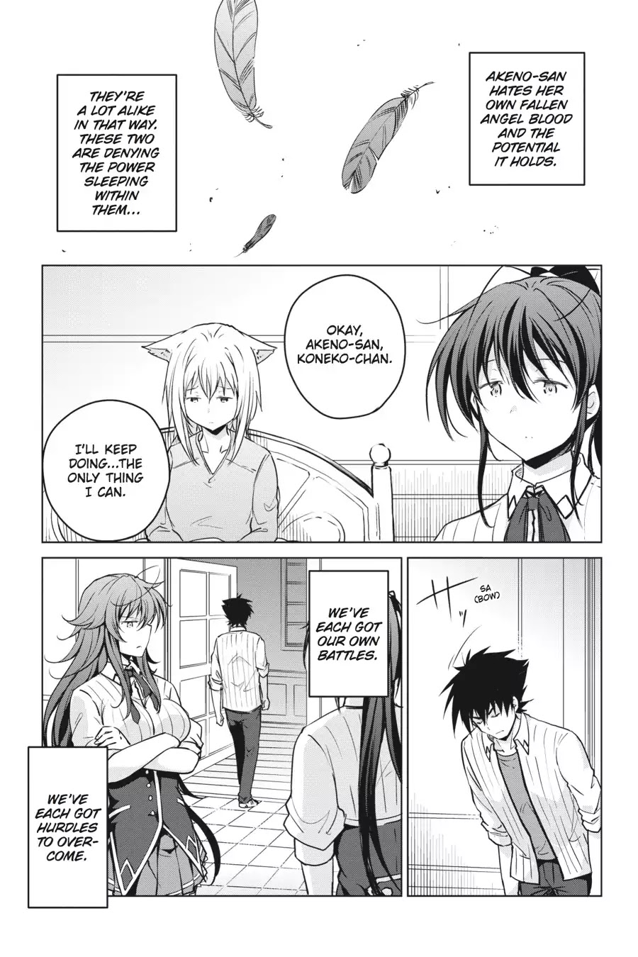 High-School DxD Chapter 58 page 17 - Chapter 58: Overcome That Hurdle! I... Wanna Get Stronger!!