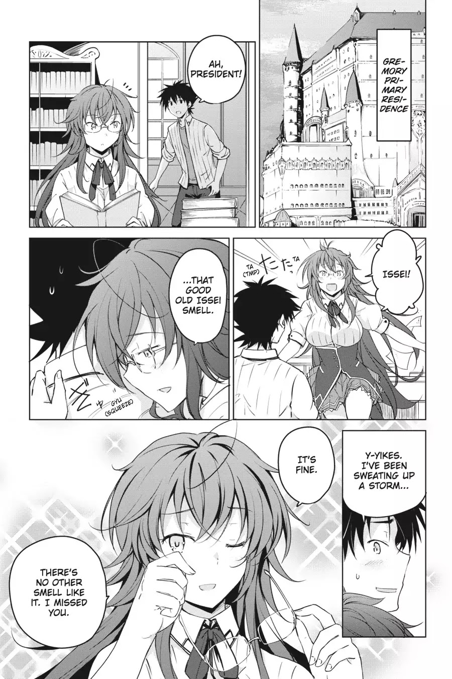High-School DxD Chapter 58 page 9 - Chapter 58: Overcome That Hurdle! I... Wanna Get Stronger!!