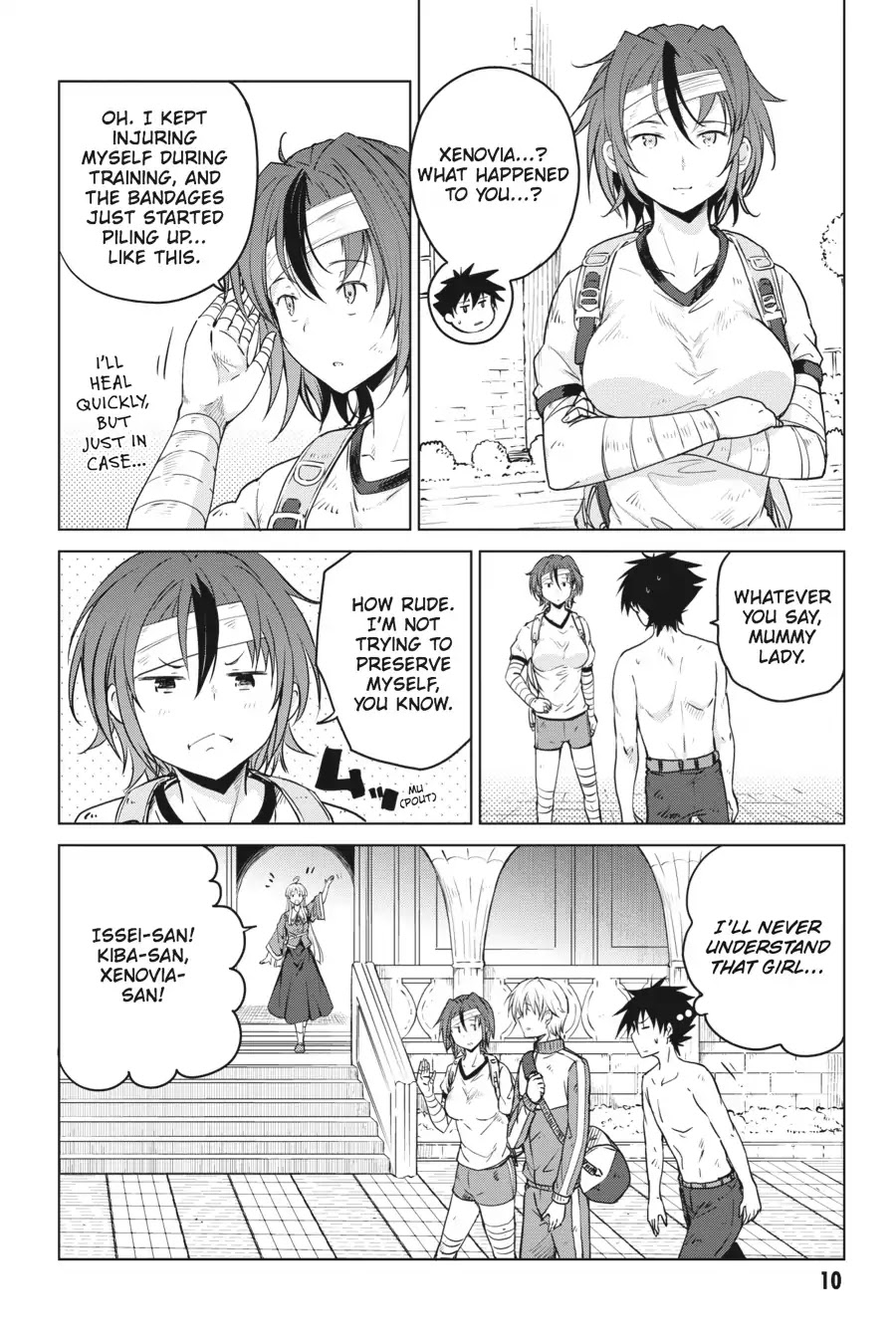 High-School DxD Chapter 59 page 11 - Chapter 59: Training Complete! Reunited With Friends!!