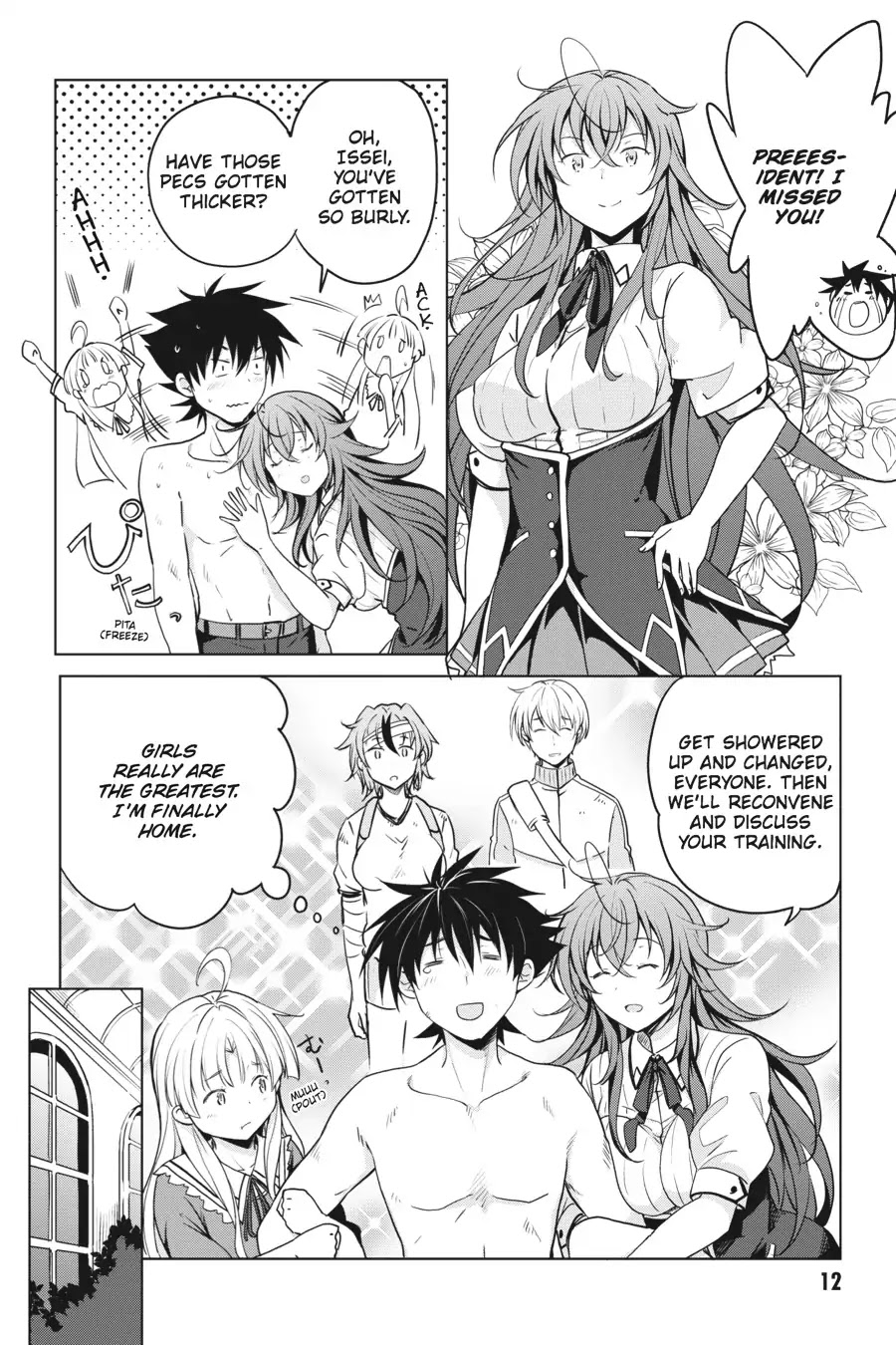 High-School DxD Chapter 59 page 13 - Chapter 59: Training Complete! Reunited With Friends!!