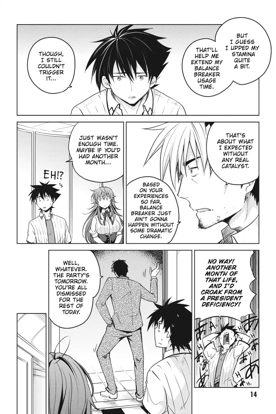 High-School DxD Chapter 59 page 15 - Chapter 59: Training Complete! Reunited With Friends!!