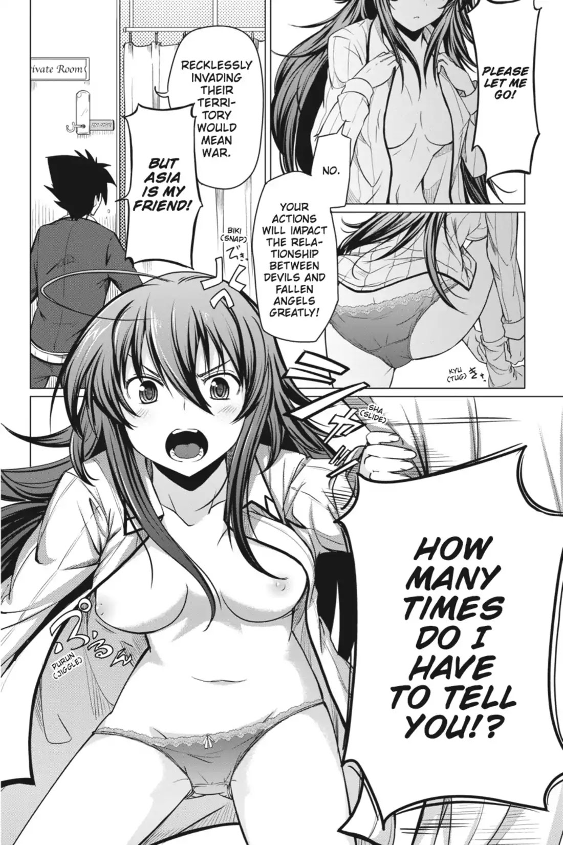High-School DxD Chapter 6 page 14 - Chapter 6: I'll Protect My Friend