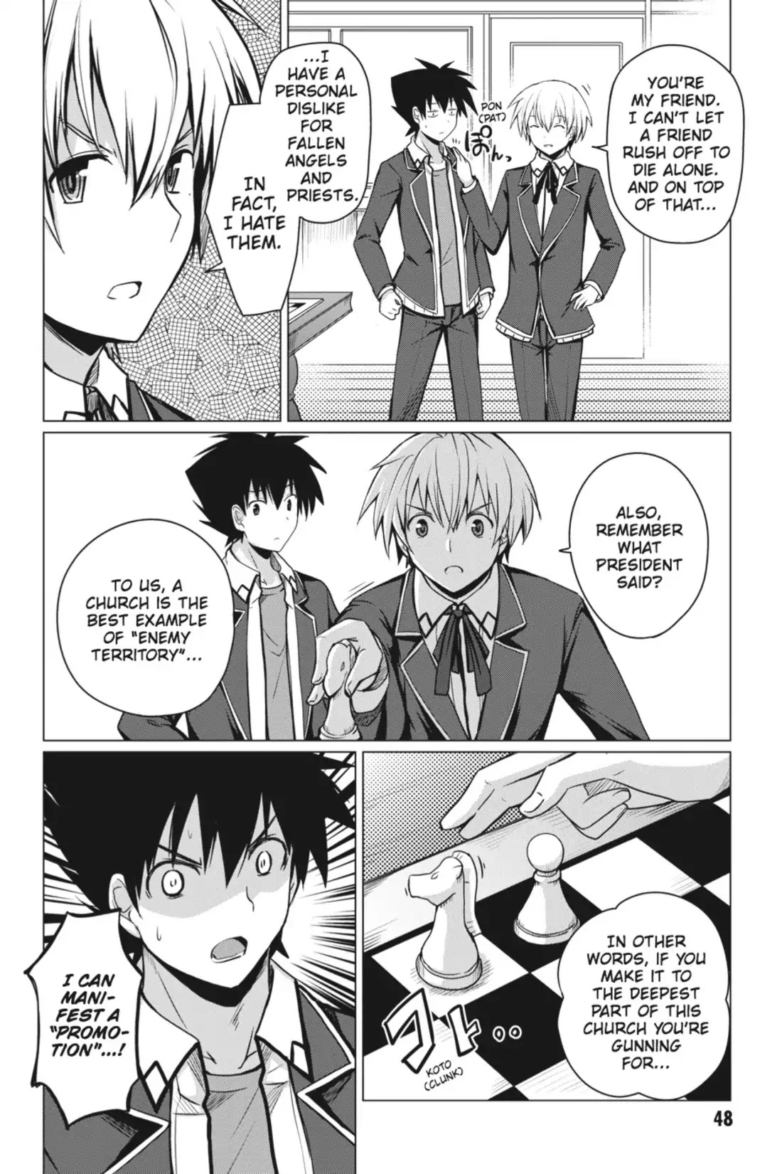 High-School DxD Chapter 6 page 20 - Chapter 6: I'll Protect My Friend
