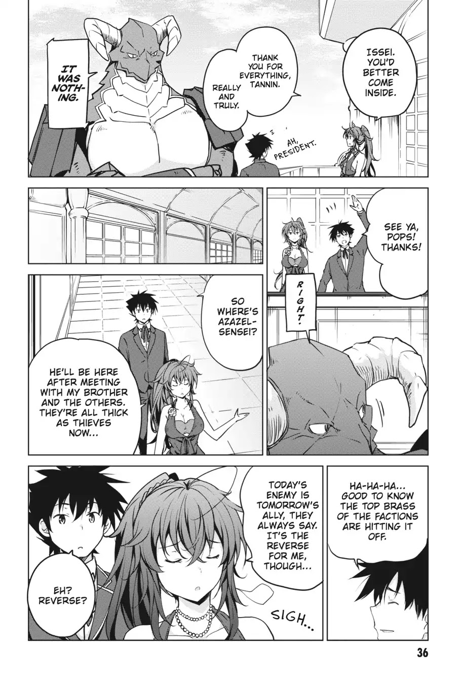 High-School DxD Chapter 60 page 16 - Chapter 60: Full Speed Ahead Toward Our Dreams!!
