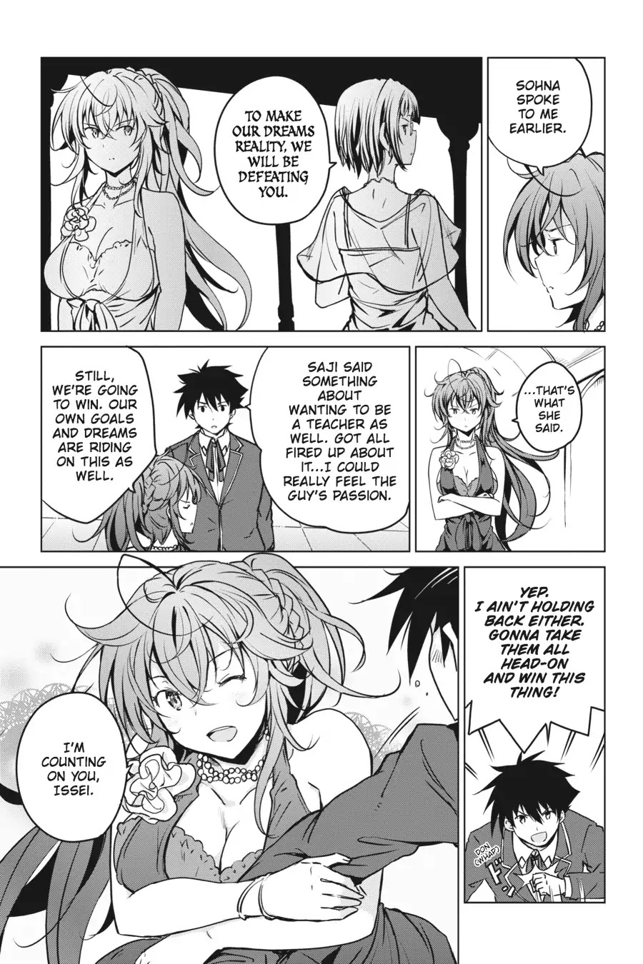 High-School DxD Chapter 60 page 17 - Chapter 60: Full Speed Ahead Toward Our Dreams!!