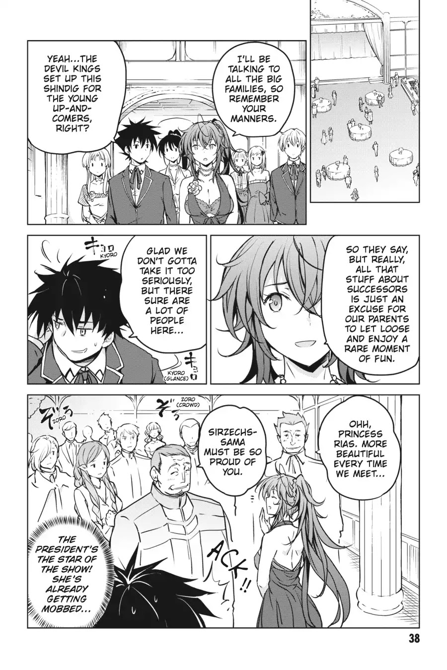 High-School DxD Chapter 60 page 18 - Chapter 60: Full Speed Ahead Toward Our Dreams!!