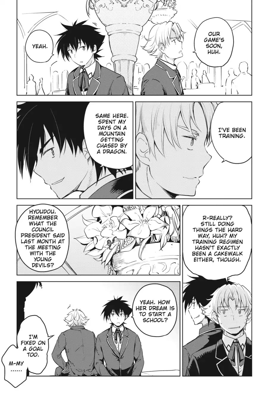 High-School DxD Chapter 60 page 3 - Chapter 60: Full Speed Ahead Toward Our Dreams!!