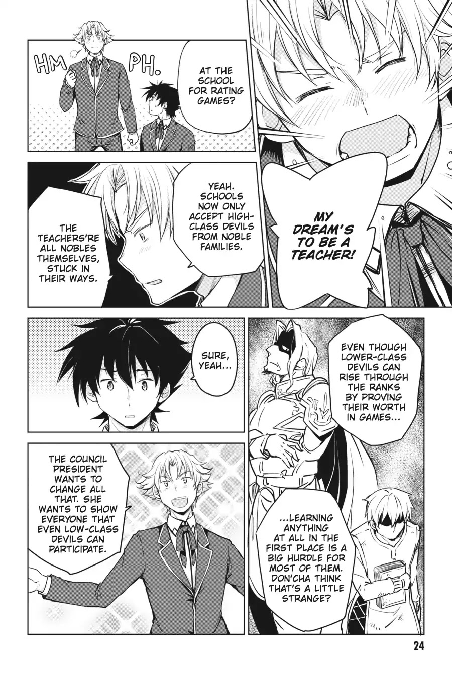 High-School DxD Chapter 60 page 4 - Chapter 60: Full Speed Ahead Toward Our Dreams!!