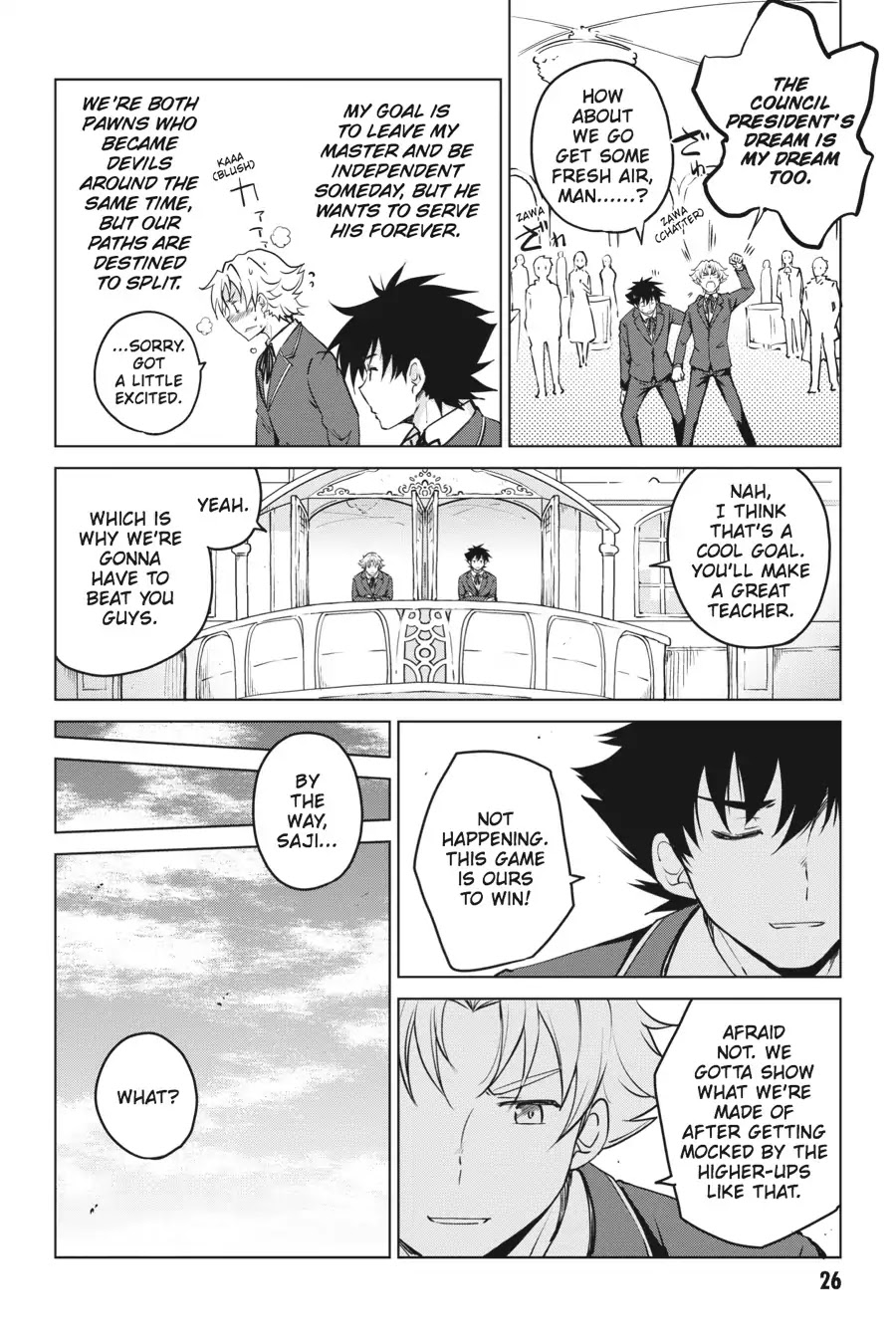 High-School DxD Chapter 60 page 6 - Chapter 60: Full Speed Ahead Toward Our Dreams!!