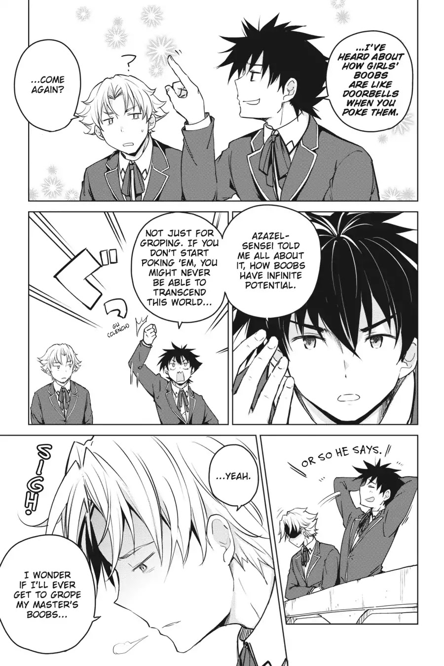 High-School DxD Chapter 60 page 7 - Chapter 60: Full Speed Ahead Toward Our Dreams!!