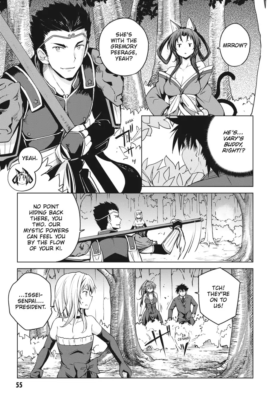 High-School DxD Chapter 61 page 13 - Chapter 61: Heart-Pounding And Shocking? A Double Reunion!