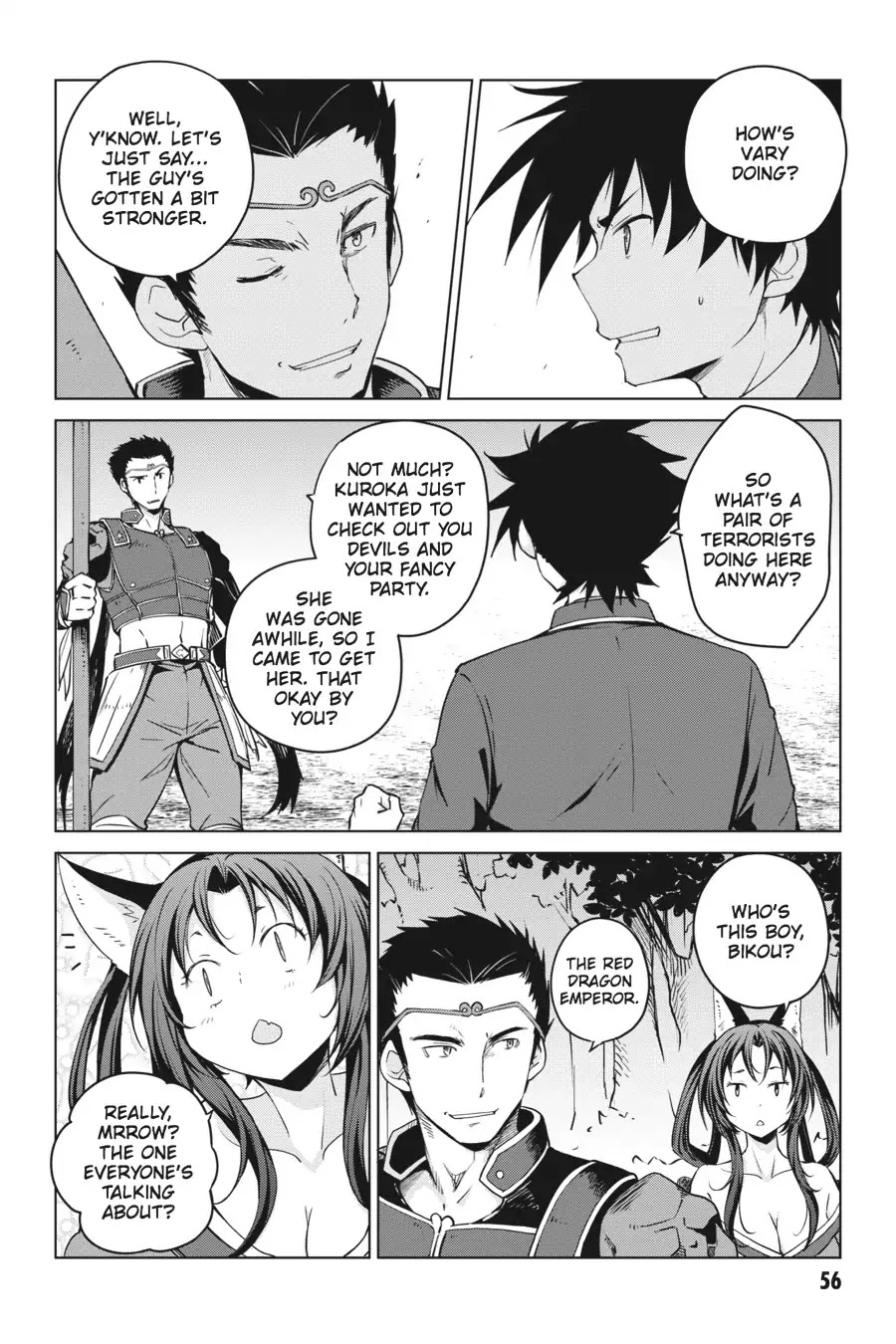 High-School DxD Chapter 61 page 14 - Chapter 61: Heart-Pounding And Shocking? A Double Reunion!
