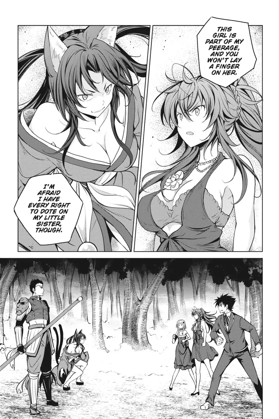 High-School DxD Chapter 61 page 17 - Chapter 61: Heart-Pounding And Shocking? A Double Reunion!