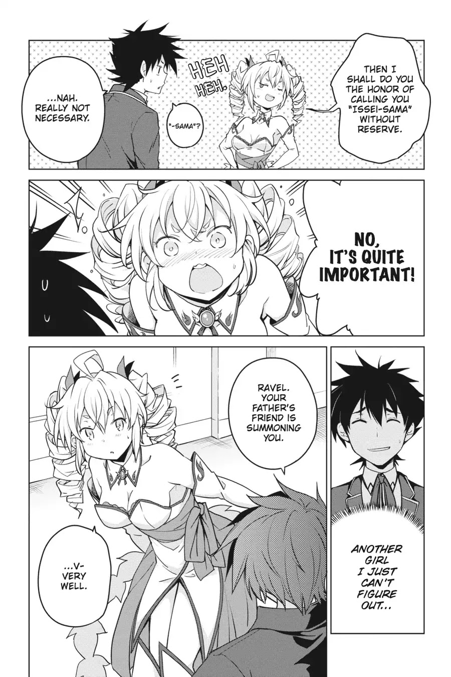 High-School DxD Chapter 61 page 5 - Chapter 61: Heart-Pounding And Shocking? A Double Reunion!