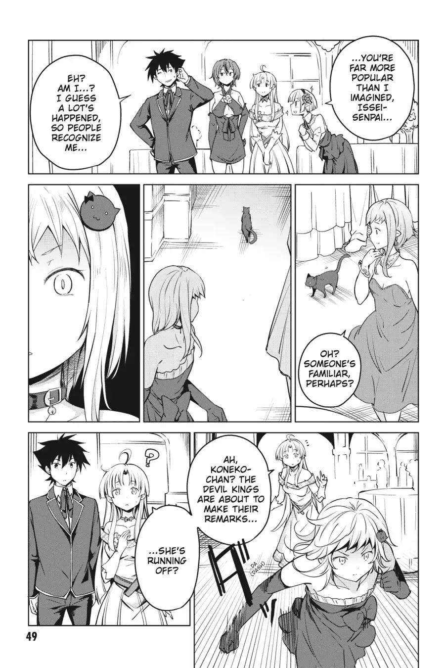 High-School DxD Chapter 61 page 7 - Chapter 61: Heart-Pounding And Shocking? A Double Reunion!
