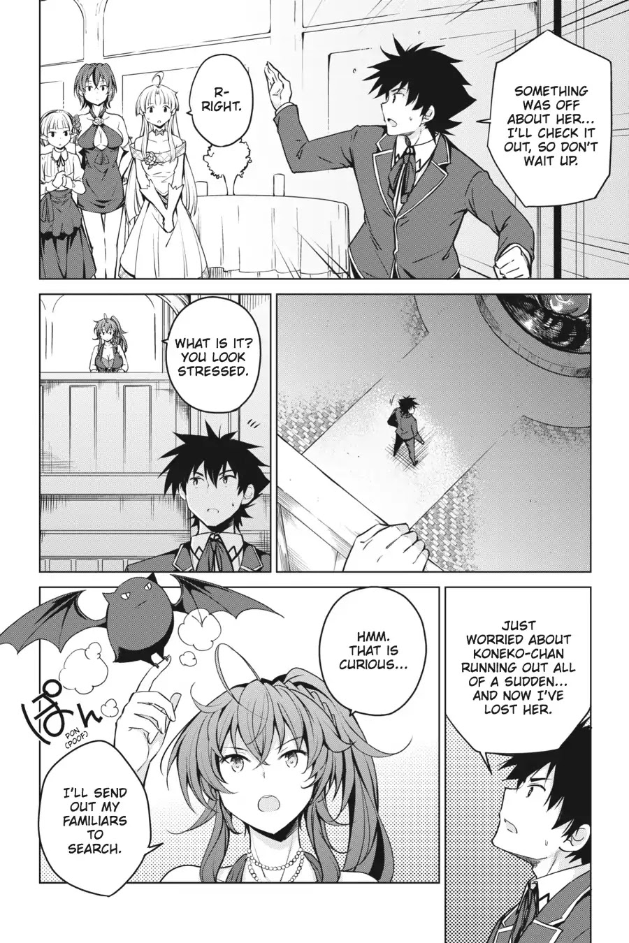High-School DxD Chapter 61 page 8 - Chapter 61: Heart-Pounding And Shocking? A Double Reunion!