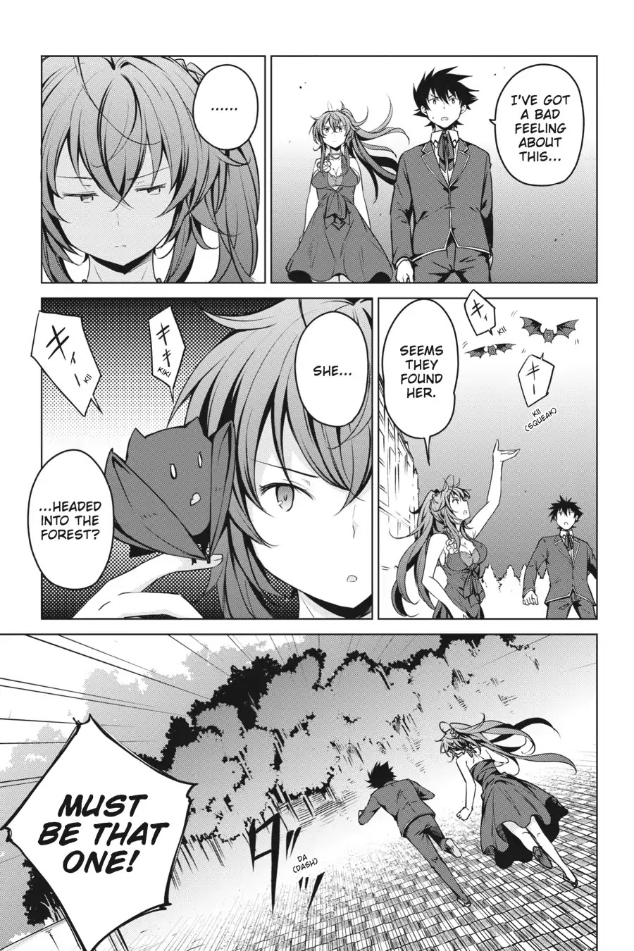 High-School DxD Chapter 61 page 9 - Chapter 61: Heart-Pounding And Shocking? A Double Reunion!