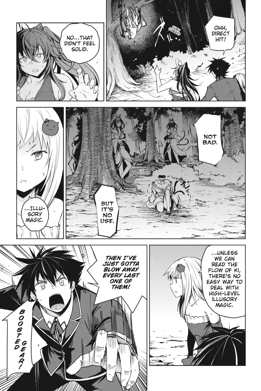 High-School DxD Chapter 62 page 11 - Chapter 62: Cat And Dragon!