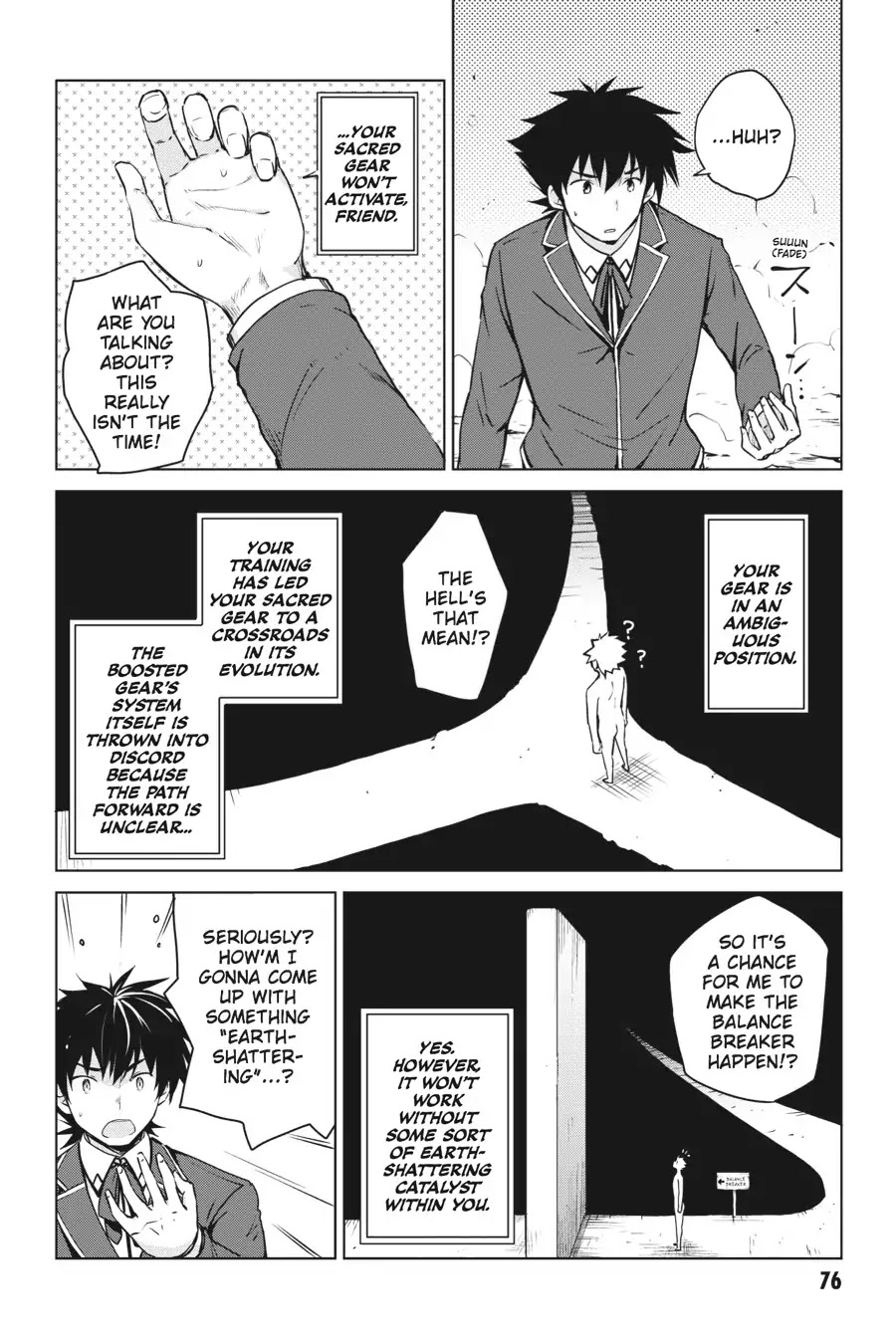 High-School DxD Chapter 62 page 12 - Chapter 62: Cat And Dragon!