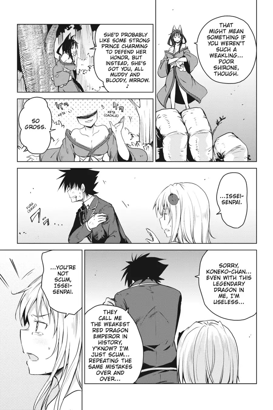 High-School DxD Chapter 62 page 17 - Chapter 62: Cat And Dragon!