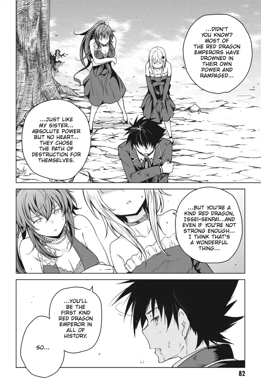 High-School DxD Chapter 62 page 18 - Chapter 62: Cat And Dragon!