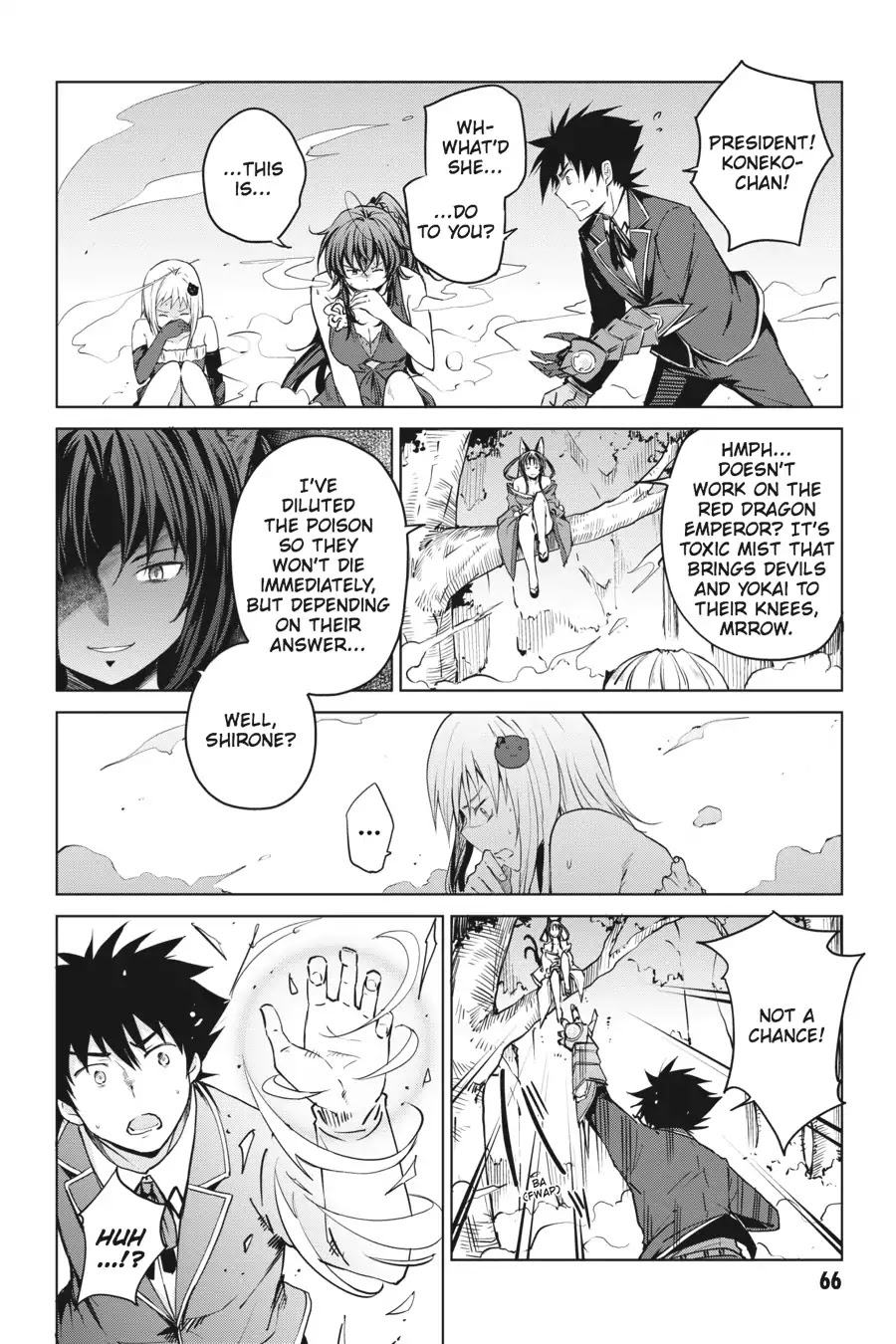 High-School DxD Chapter 62 page 2 - Chapter 62: Cat And Dragon!