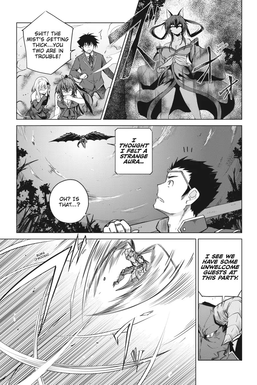 High-School DxD Chapter 62 page 7 - Chapter 62: Cat And Dragon!