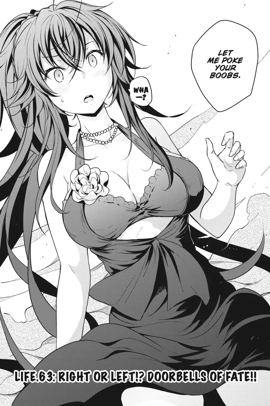 High-School DxD Chapter 63 page 1 - Chapter 63: Right or Left!? Doorbells of Fate!!